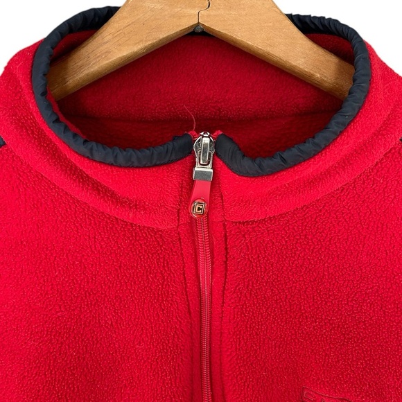 Chaps Pull Over Fleece Men’s Jacket with Zipper Size Large - Picture 2 of 5